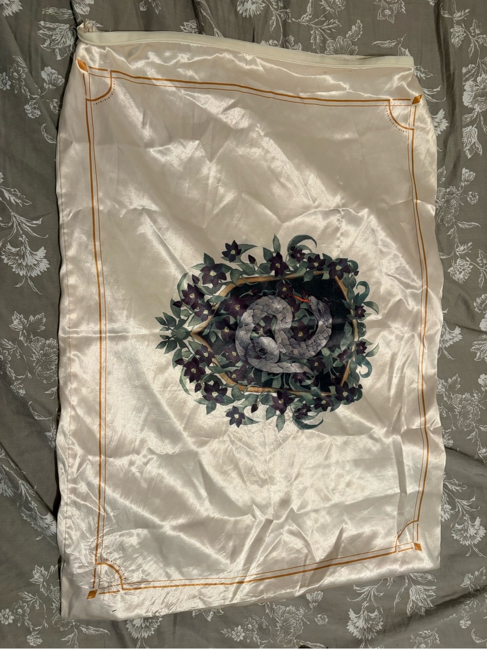 Slytherin Harry Potter x kitsch pillow case